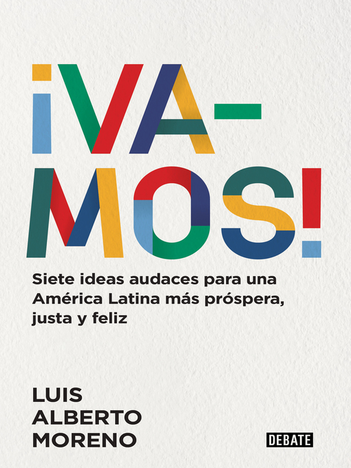 Title details for ¡Vamos! by Luis Alberto Moreno - Wait list